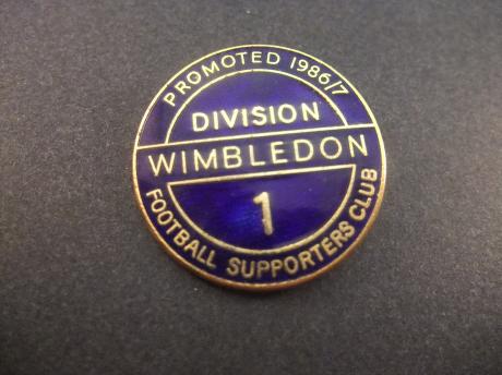 Wimbledon football supportersclub club